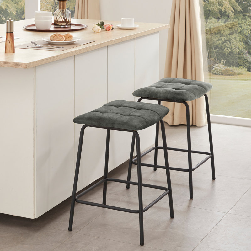 Tabouret de comptoir 24 po, Vert