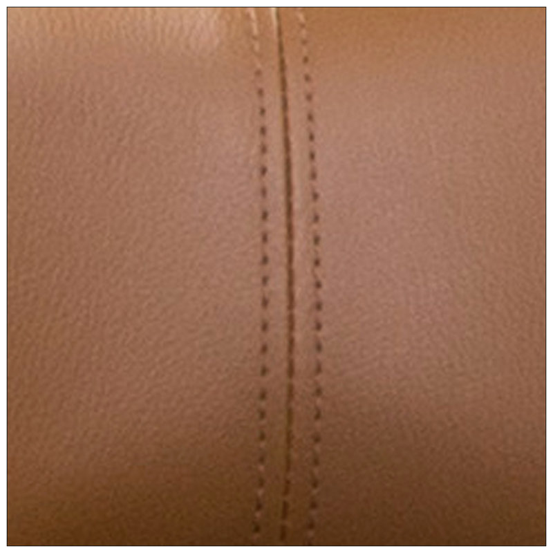Ensemble de 2 tabourets pivotants réglables Masaccio avec base chromée Airlift, Chameau