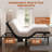 Queen Adjustable Bed Frame with Wireless Remote Control, Queen Size Adjustable Bed Base