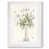 Toile avec cadre gris