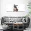 Dog And Cat - Wrapped Canvas Print