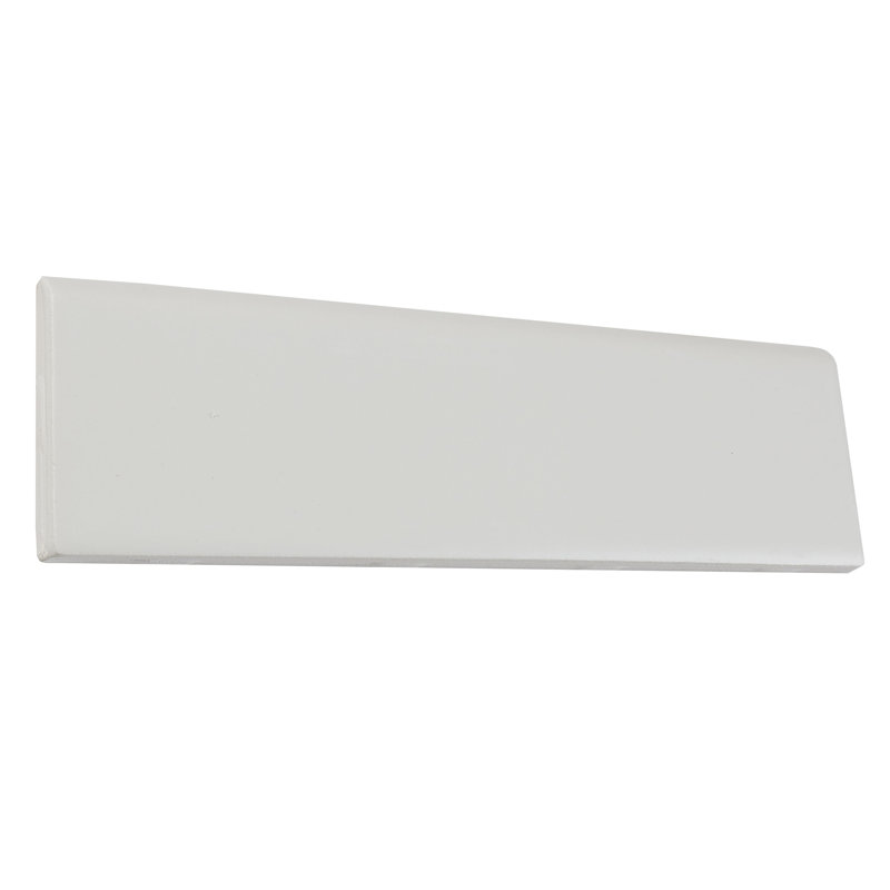 8.5'' L x 2.13'' W Ceramic Bullnose Tile Trim
