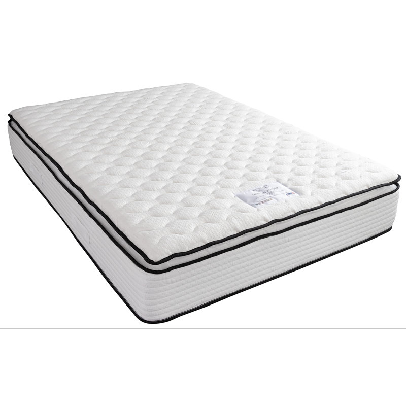 Ellian Morgan 1000 Pocket Sprung Pillow Top Silk Mattress, Small Double (4')