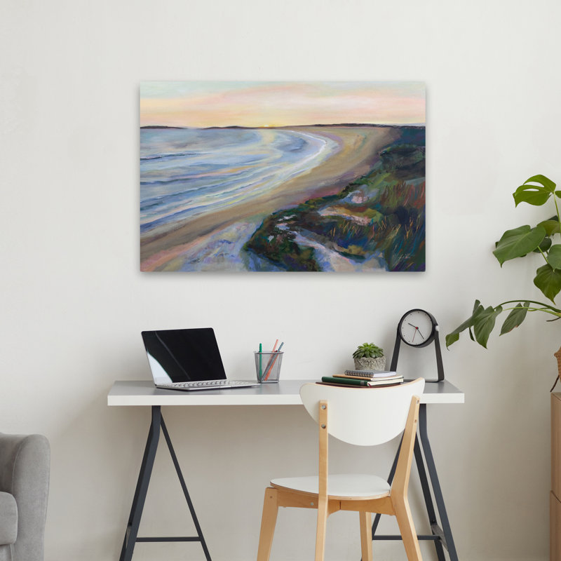 Promenade contemporaine et côtière, H 36 po x l 24 po