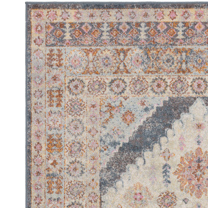 Massey Fiza Machine Woven Beige Rug, Rectangle 120 x 170cm
