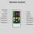 LED Wall Light Rechargeable Battery Operated With Remote, Magnetic Rotation,3 Pcs-1186164431