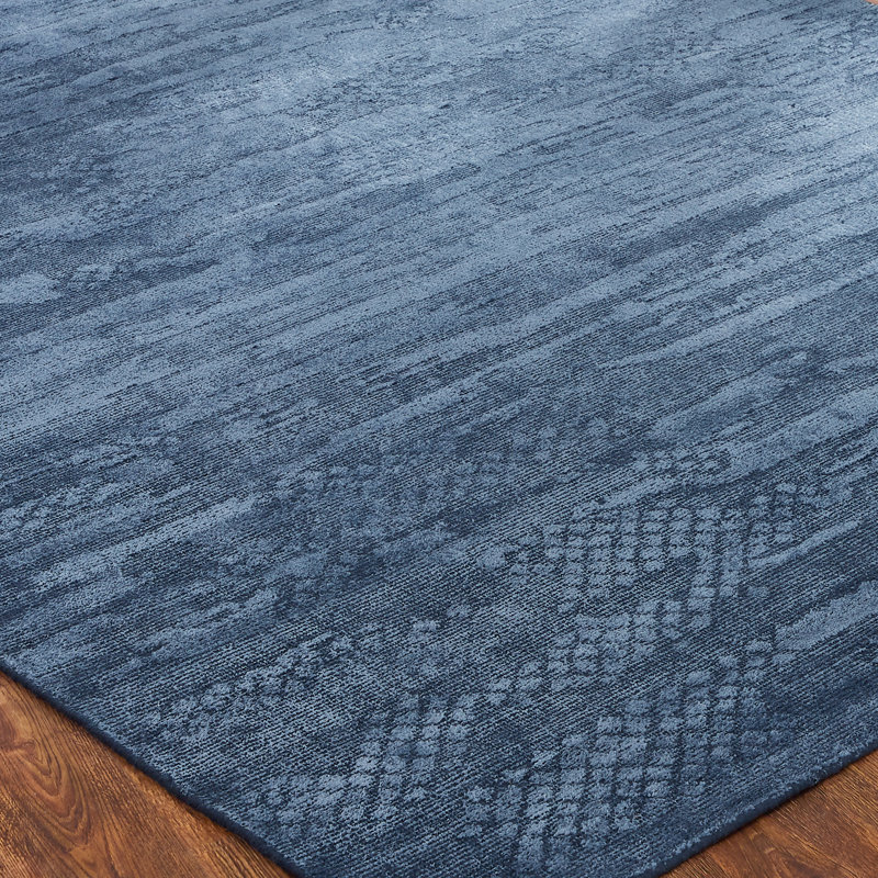1 Area Rug in Blue, Runner 2'6" x 10'