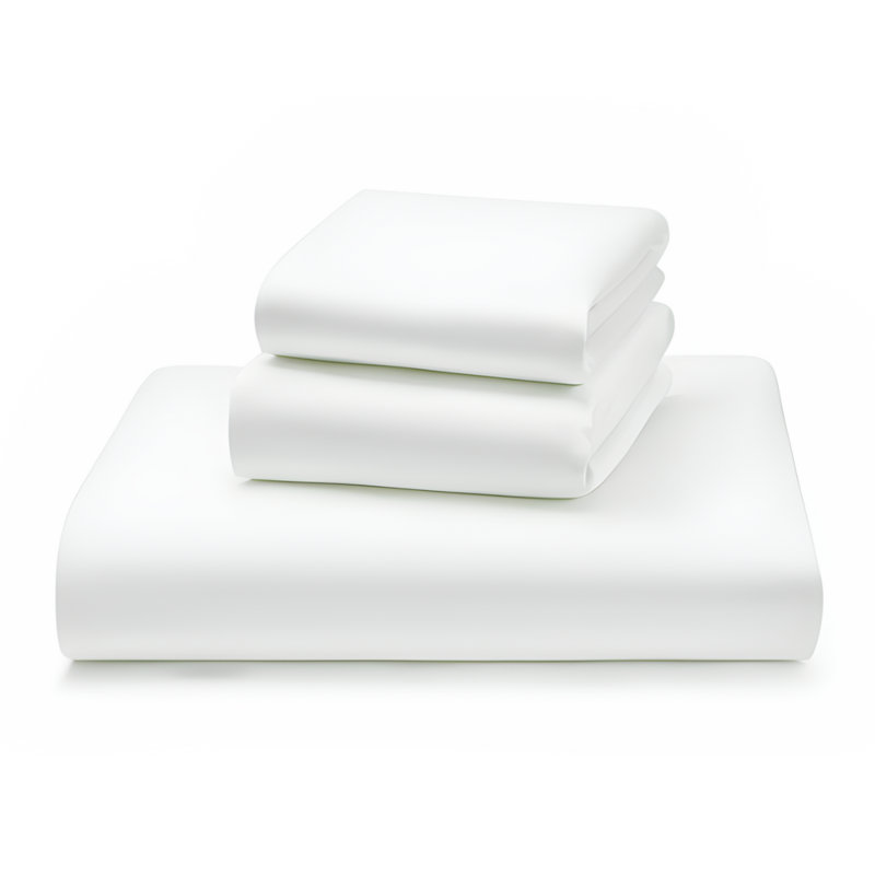 Essentials Fitted Sheet, Twin Fitted Sheet, White