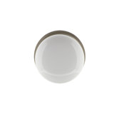 Classic Rosette with White Porcelain Door Knob