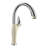 Artona Pull-Down Dual-Spray Kitchen Faucet - PVD Steel/Coal Black-1264431489-1262511571