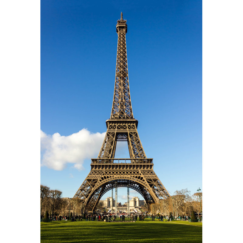 Eiffel Tower by Rcuel - Wrapped Canvas Print, 46cm H x 30cm W