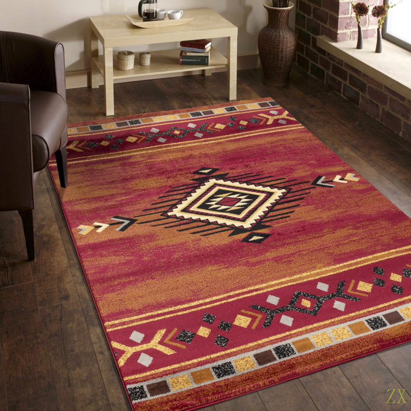 Tribes  5 Ft. 3 In. X 7 Ft. 3 In. Southwest Area Rug, Rectangle 5'3" x 7'3"