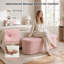 Repose-pieds avec rangement et repose-pieds ovale avec rangement-133339101