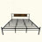 King Size Metal Bedframe-114532097-123834358
