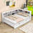 Broadview Wooden DayBed with 2 Drawers and Storage and USB-540800086