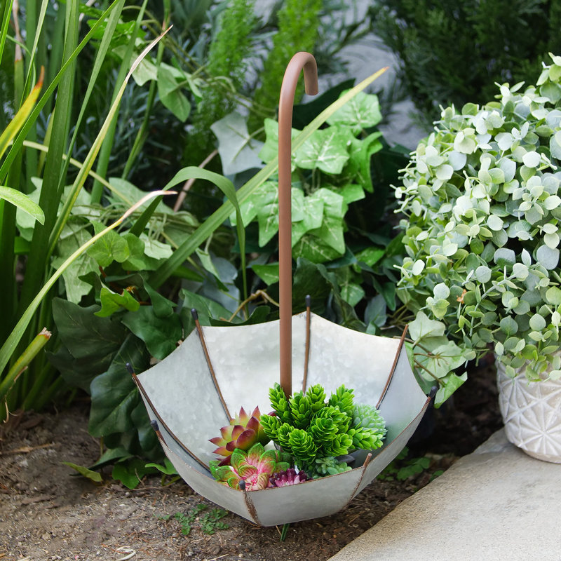 Pot à fleurs en métal Slagle