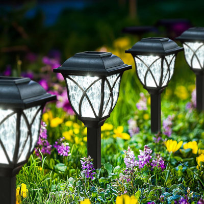 Stainless Steel Solar Powered Pathway Light Pack