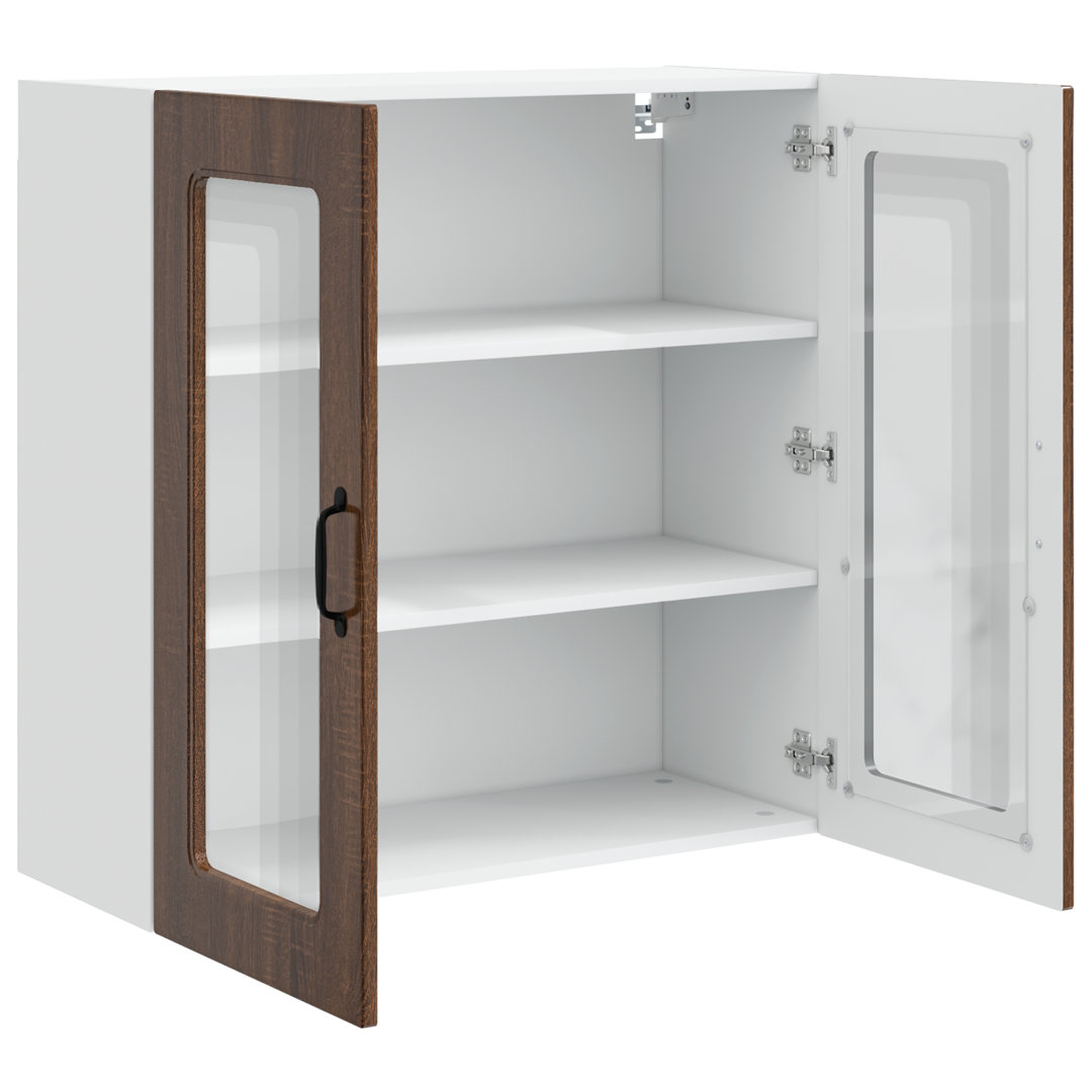 Vidaxl Kitchen Wall Cabinet Sonoma Oak 60 X 31 X 80 Cm Engineered Wood