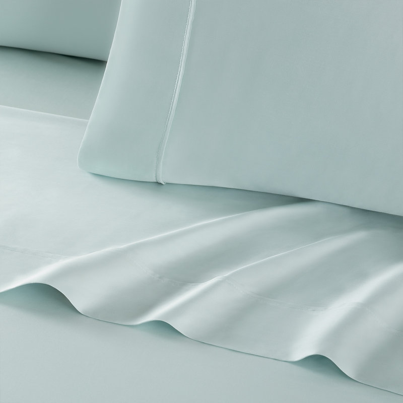 Ensemble de draps Eencalyptus Tencel, Double, Bleu