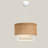 Fabric Cap Tiered Chandelier-2030338660