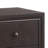 Espresso 2-Drawer Nightstand