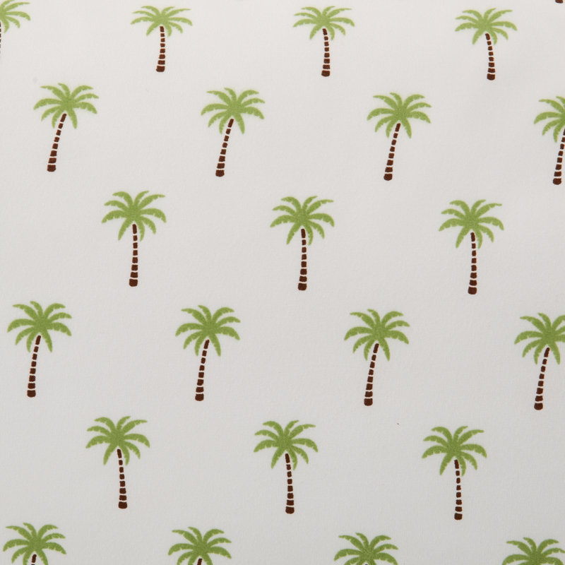 Full Coastal Palm Tree Microfiber Sheet Set