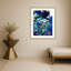 «Riptide Abstract 1423» par Preston Harmon, impression sur bois encadrée