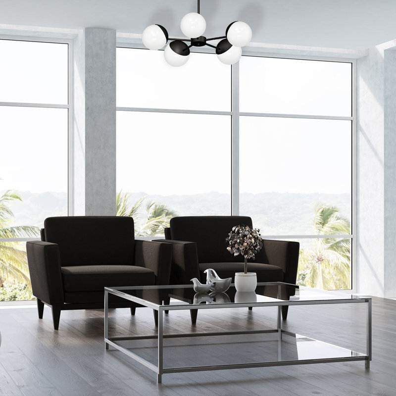 Sfera Glass Semi Flush Mount