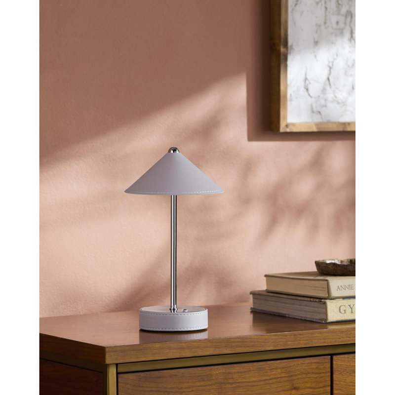 Buntin Integrated LED Table Lamp, Pink