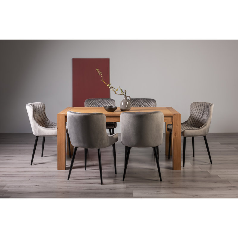6 - Person Extendable Dining Set, Grey