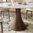 Stone Round Boydton With 4/6 Premium Solid Wood Leather Upholstered Dining Chairs For Kitchen/Dining Room-1663682359-1663007669-1663682363