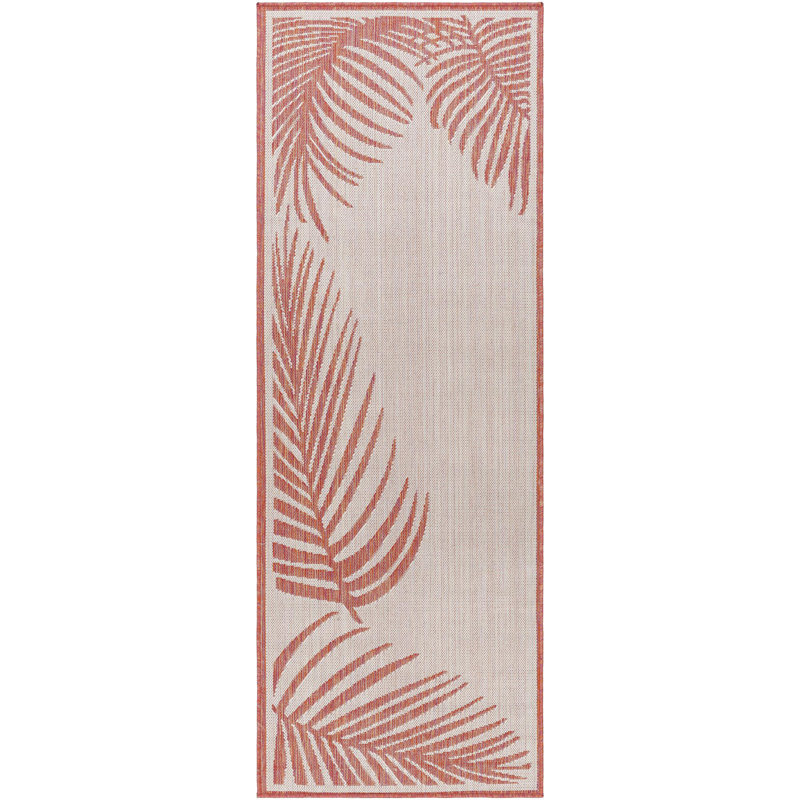 Seger Floral Indoor / Outdoor Rug, Runner 2'7" x 7'3"