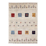 Persian hand knotted Gabbeh Loribaft 2'2"X 3'1"