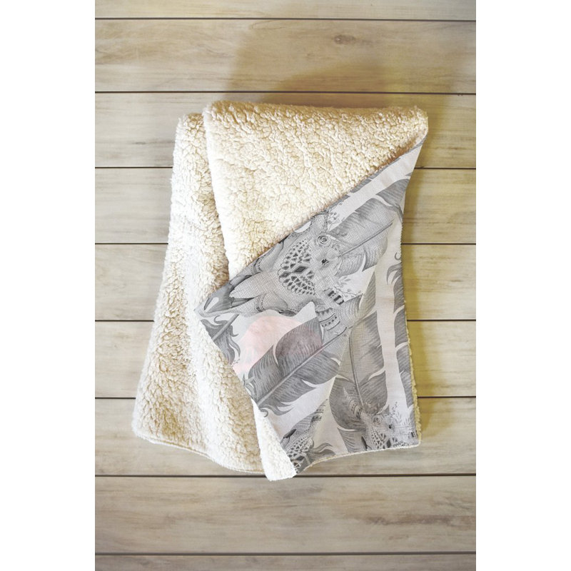 Marta Barragan Camarasa Throw Blanket, 60" L x 50" W