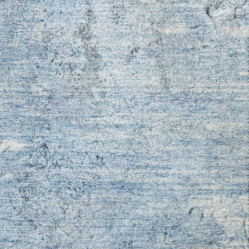 Tapis à poil long de qualité supérieure lavable à la machine ADS705, Ciel, 3 pi x 5 pi