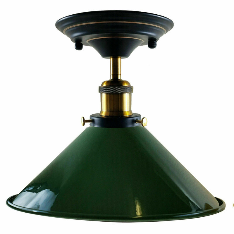 Macleod Flush Mount, Green