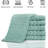 Fralick 6 Piece %100 Turkish Cotton Washcloth Set 13" x 13"-419714586