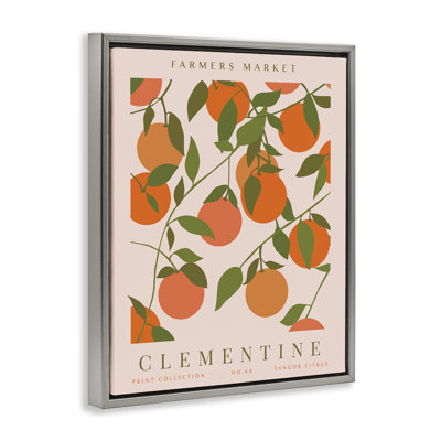 Clementine Gallery Print Floating Frame, design by Kamdon Kreations
