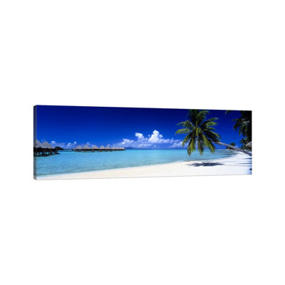 Bora Bora South Pacific by Panoramic Images - Wrapped Canvas Panoramic Print