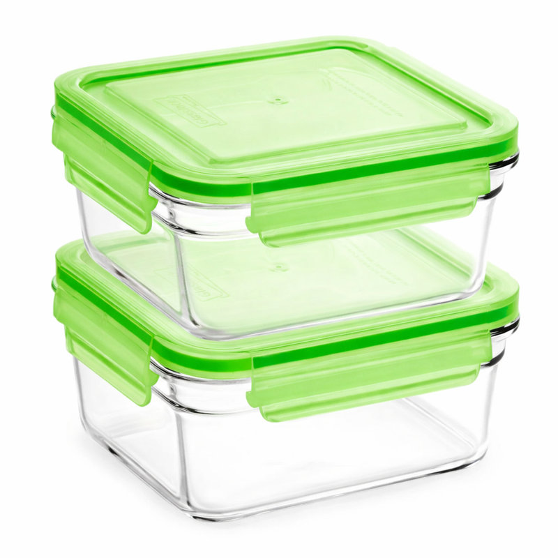 Glass Food Storage Container (Set of 2)