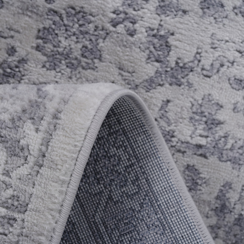 Tapis d'intérieur / extérieur en polyester / polypropylène tressé à la machine Zachais, Tapis de couloir 2 pi 2 po x 8 pi