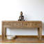 Buffet asiatique en bois massif avec tiroirs Asian