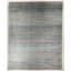 Striped Area Rug in Charcoal/Blue-196128345