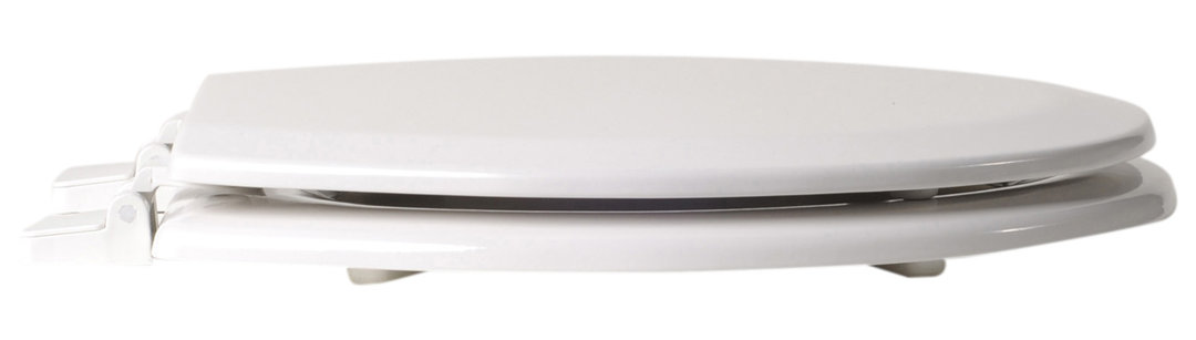 Round Toilet Seat and Lid Bath Décor 