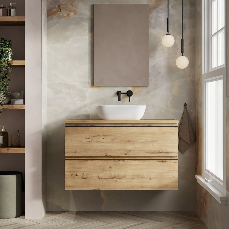 Bethene 80mm Single Bathroom Vanity with Basin