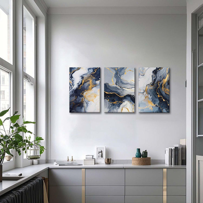 3 Piece Wrapped Canvas Print