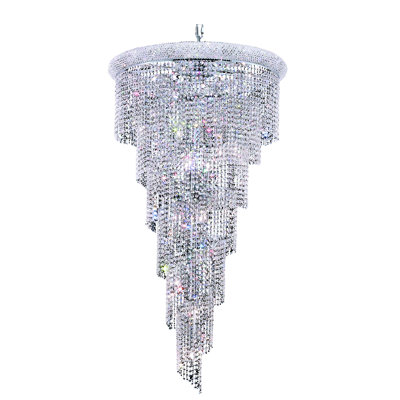 Sterns 22 - Light Dimmable Tiered Chandelier