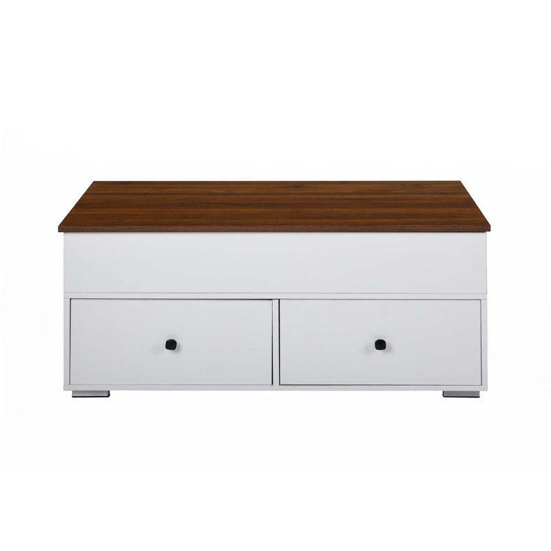 Table basse avec plateau relevable