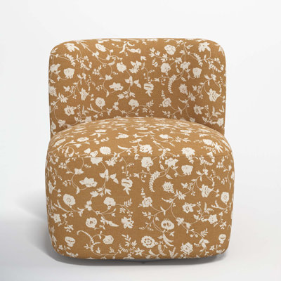 Mariza Swivel Slipper Chair