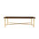 Kesden Solid Wood Cocktail Table